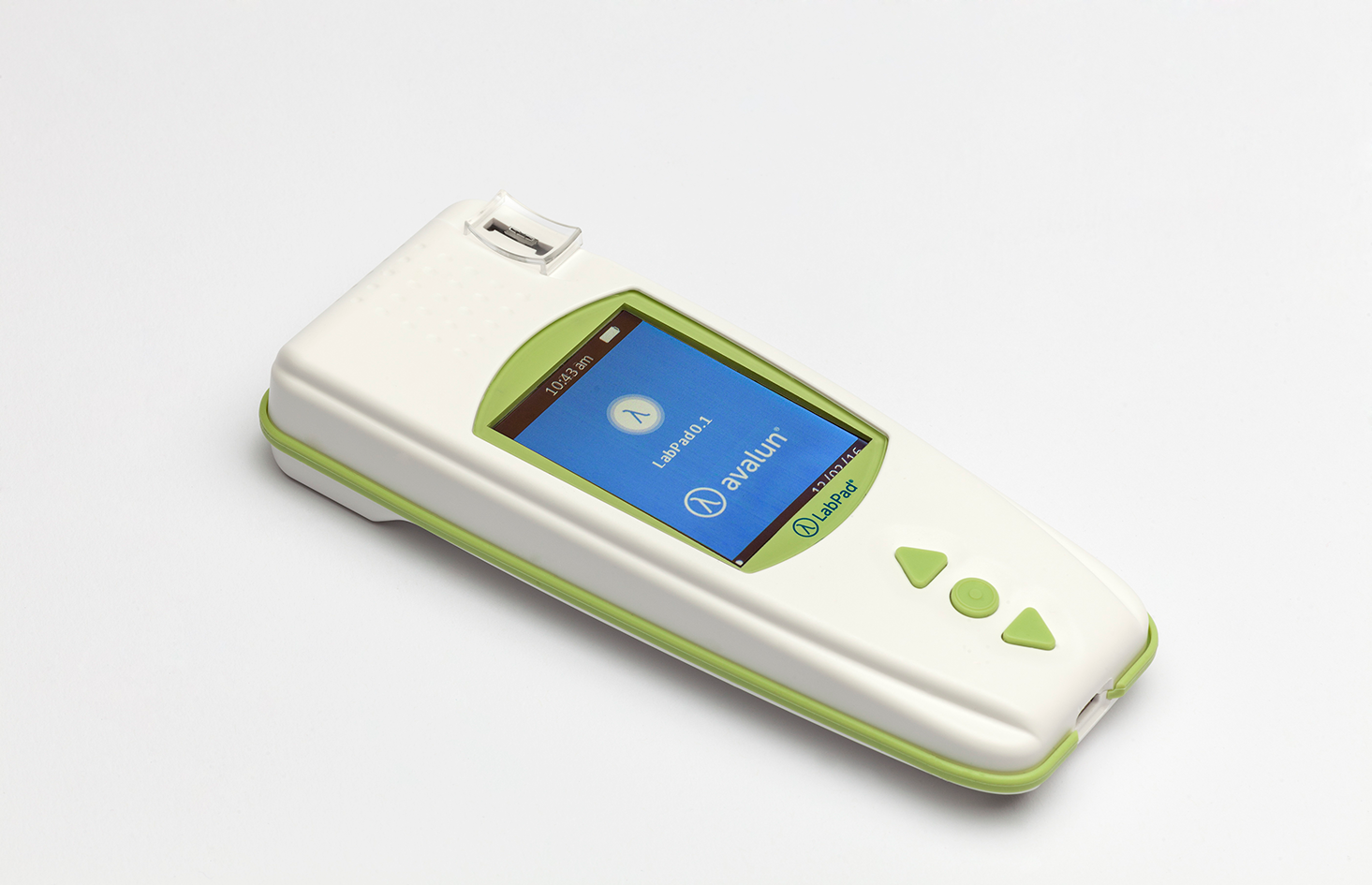 L'appareil de mesure INR LabPad® Interface de démarrage de l'appareil de mesure INR LabPad®