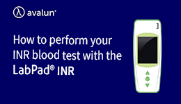 Perform INR blood test with LabPad®