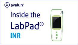 How LabPad® operates to perform an INR autotest